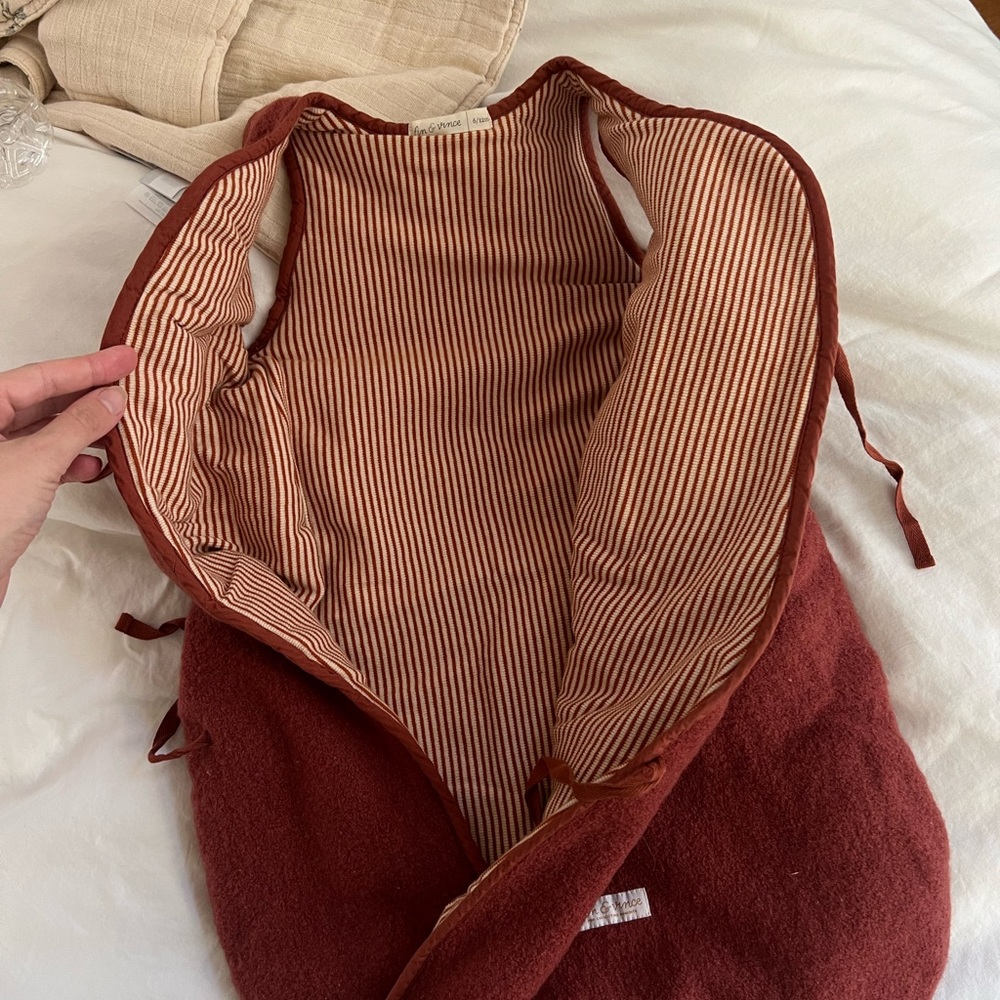 Fin & Vince wool sleep sack size 9-12m